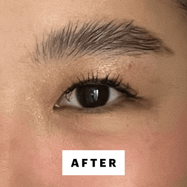 Han after applying the L'Oral Paris Telescopic Original Waterproof Mascara